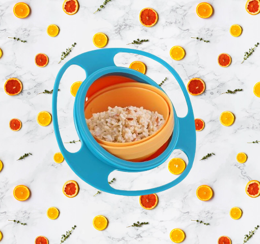 طبق الأطفال الدوّار 360°