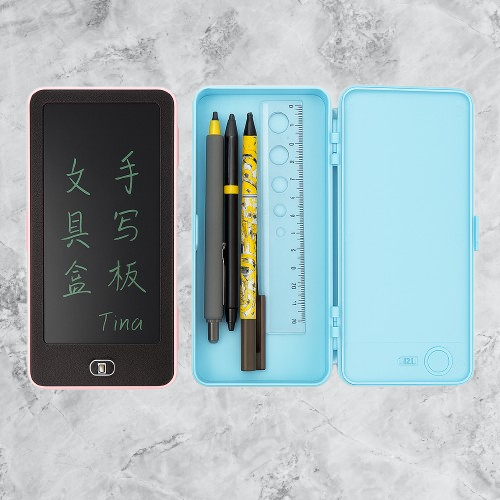 مقلمة ذكية مع نوت باد LCD للكتابة والرسم