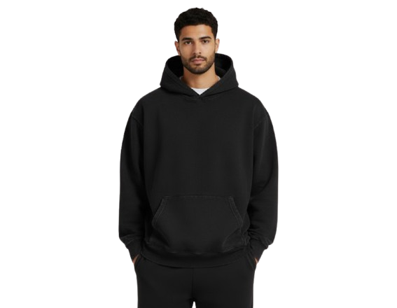 هودي ميلتون قطن أوفر سايز